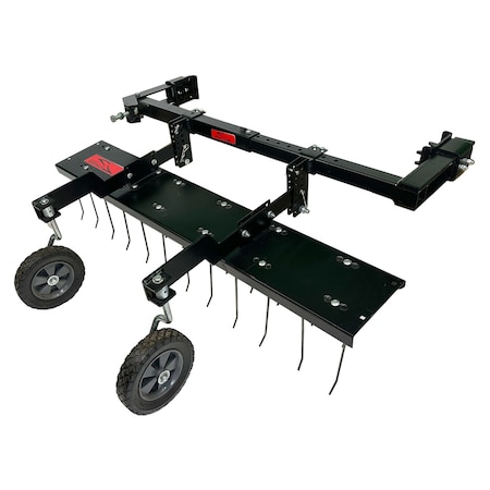 Brinly 48in ZTR Dethatcher: Efficient Front-Mount Dethatching Attachment for Zero Turn Mowers DTZ-481BH